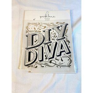 park lane paperie sticker DIY DIVA 8X8 inch